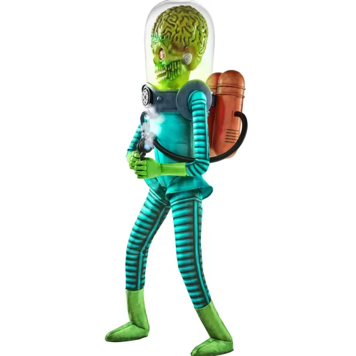 Spirit Halloween 6 Ft 6 In Martian Warrior Animatronic  - Mars Attacks