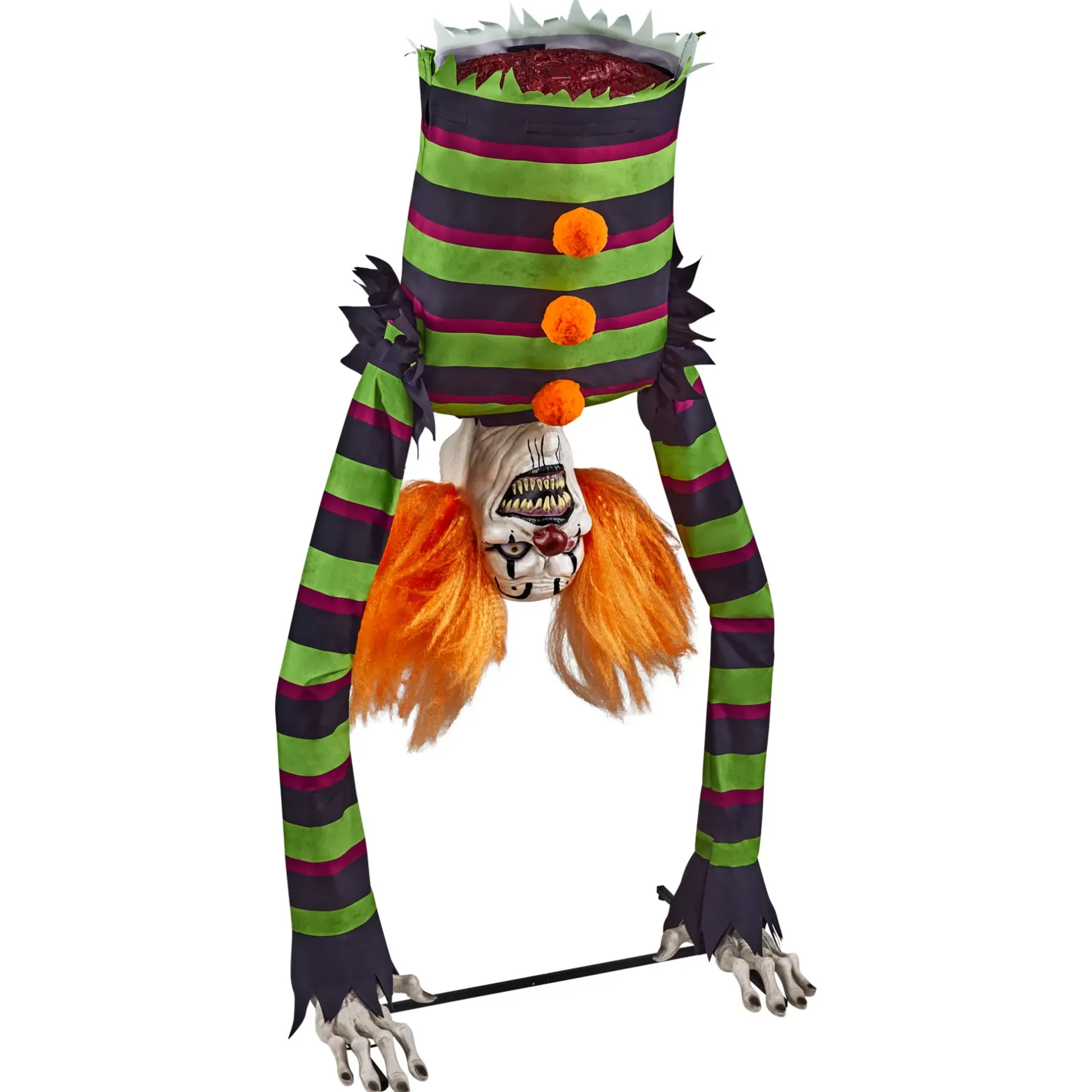 Spirit Halloween 4 Ft 2 In Poor George Animatronic
