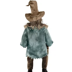 Spirit Halloween 4 Ft 6 In Scary Sitting Scarecrow Animatronic