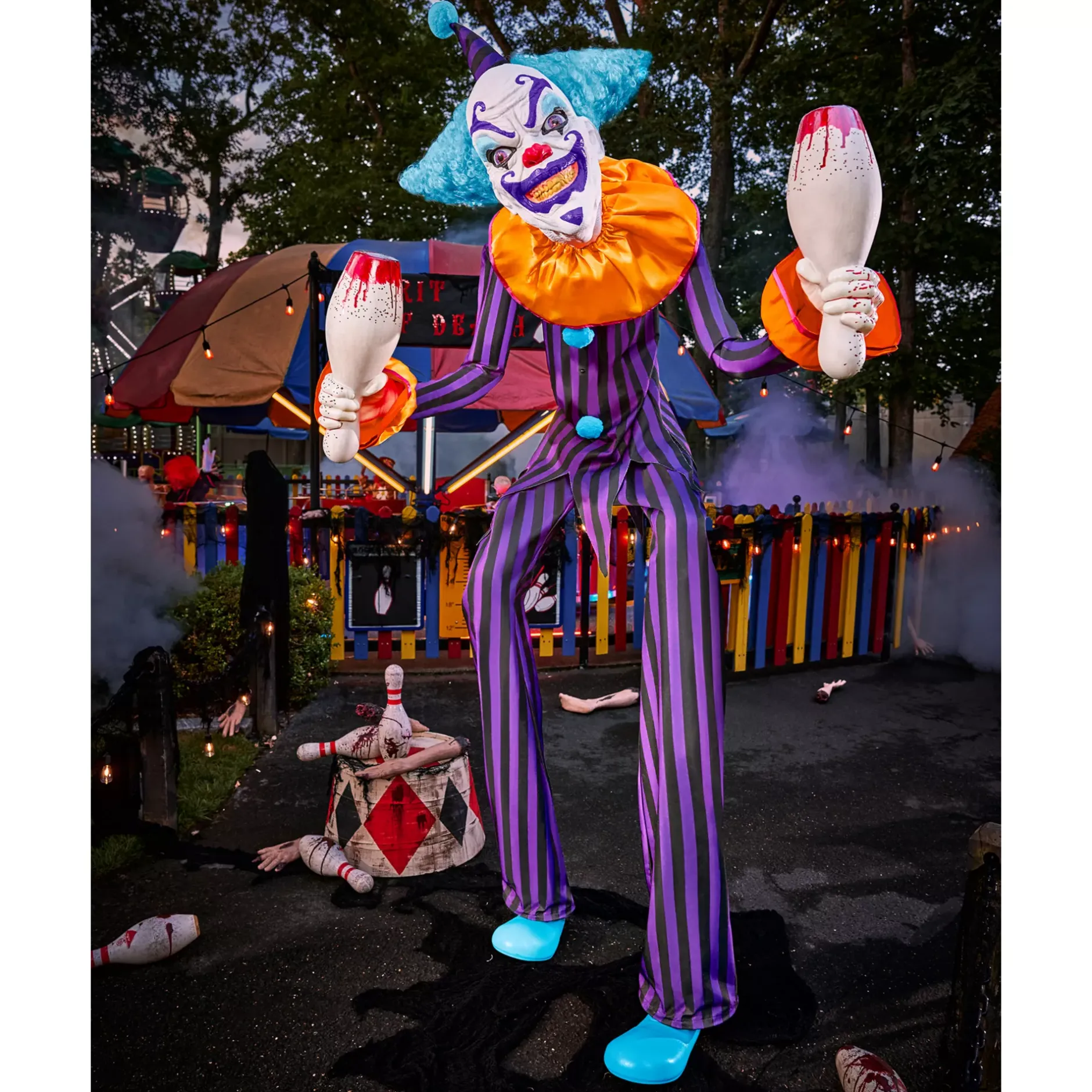 Spirit Halloween 7 Ft 9 In Stilts Animatronic
