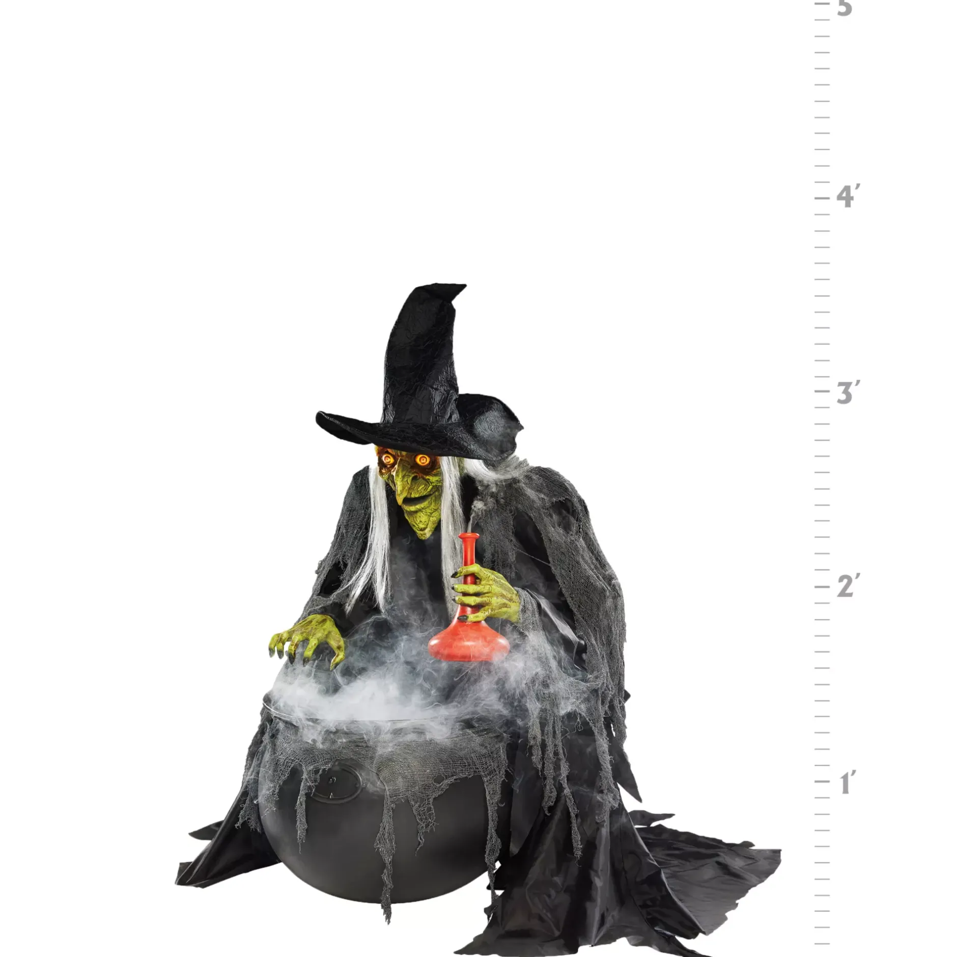 Spirit Halloween 3 Ft 9 In The Cauldroness Animatronic