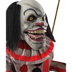 Spirit Halloween 4 Ft 3 In Toothy the Clown Animatronic