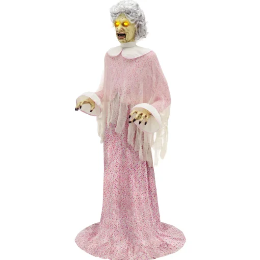 Spirit Halloween 5 Ft 8 In Twisted Grandma Animatronic
