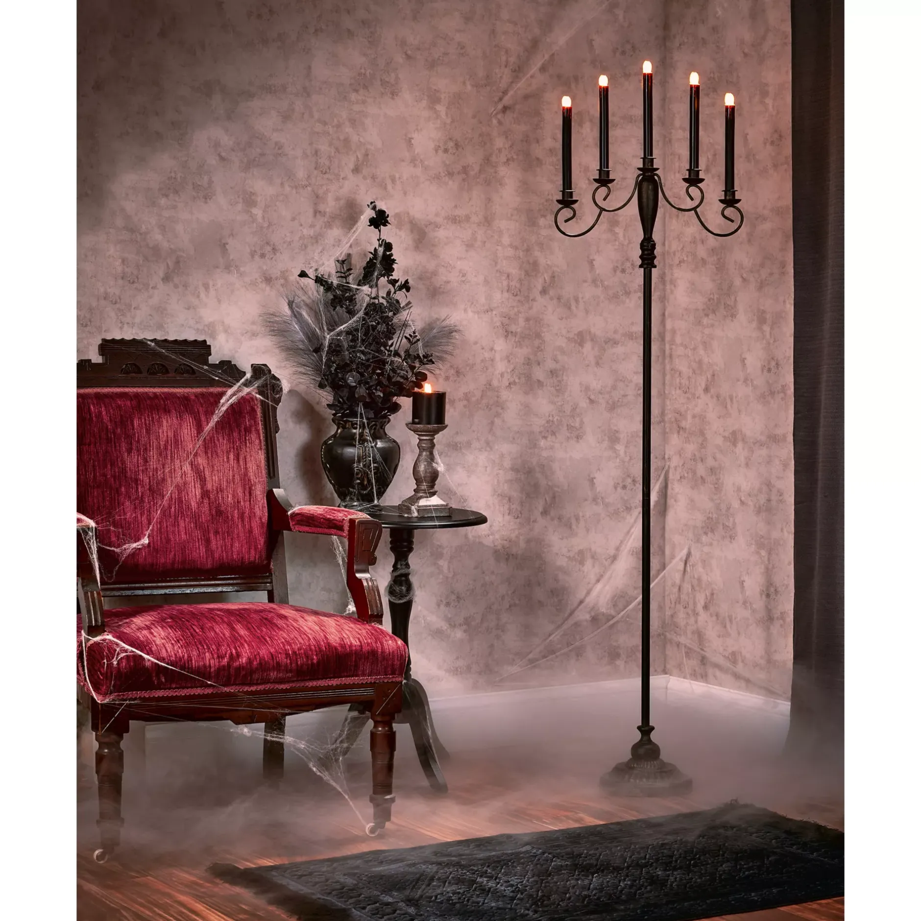 Spirit Halloween 4.6 Ft. Standing Candelabra