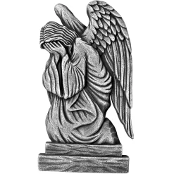 Spirit Halloween 24 Inch Crying Soul Tombstone