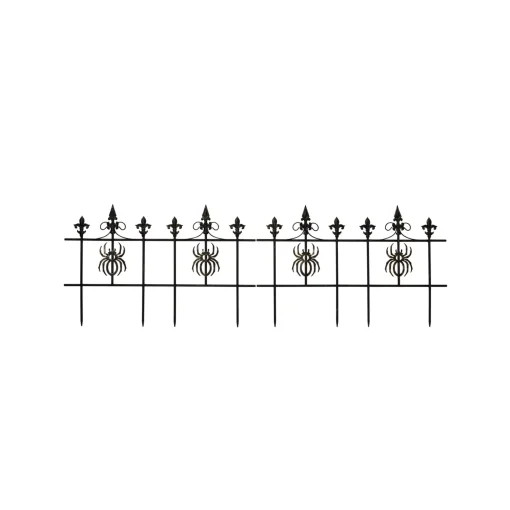 Spirit Halloween 48 Inch Spider Iron Fence
