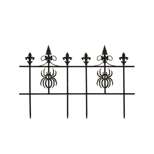 Spirit Halloween 48 Inch Spider Iron Fence
