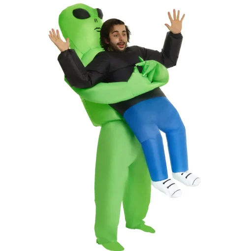 Spirit Halloween Adult Alien Pick Me Up Inflatable Costume