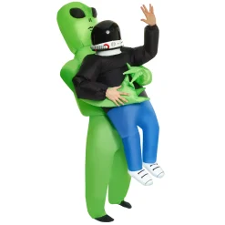 Spirit Halloween Adult Alien Pick Me Up Inflatable Costume