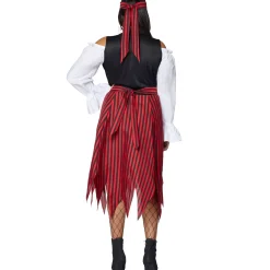 Women Spirit Halloween Adult Buccaneer Beauty Pirate Plus Size Costume