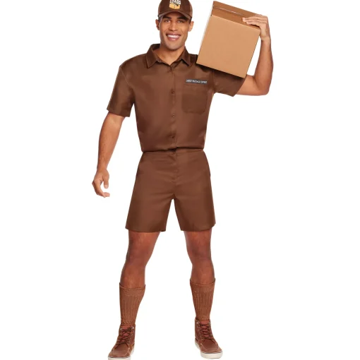 Spirit Halloween Adult Delivery Man Costume