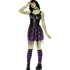 Women Spirit Halloween Adult Frankenstein Dress Costume - Universal Classic Monsters