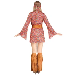 Women Spirit Halloween Adult Free Spirit Hippie Costume