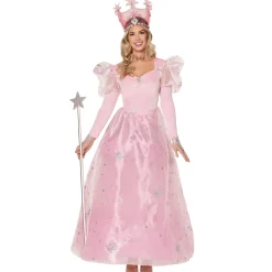 Women Spirit Halloween Adult Glinda Costume The Signature Collection - The Wizard of Oz