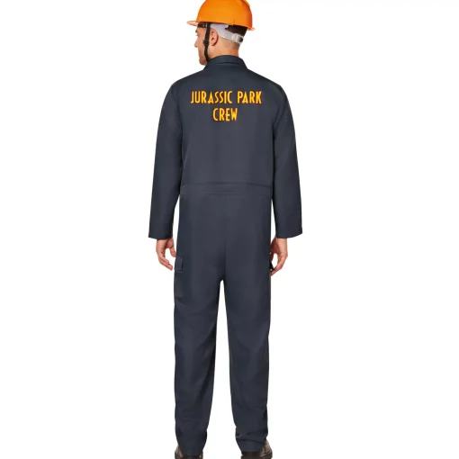 Women Spirit Halloween Adult Jurassic Park Crew Jumpsuit Costume