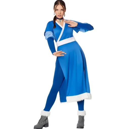 Women Spirit Halloween Adult Katara Costume - Avatar the Last Airbender