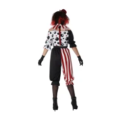 Women Spirit Halloween Adult Kreepy Klown Plus Size Costume
