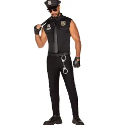 Spirit Halloween Adult Officer Dick Udown Costume
