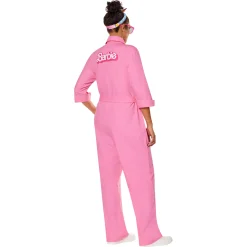 Women Spirit Halloween Adult Pink Power Jumpsuit - Barbie the Movie