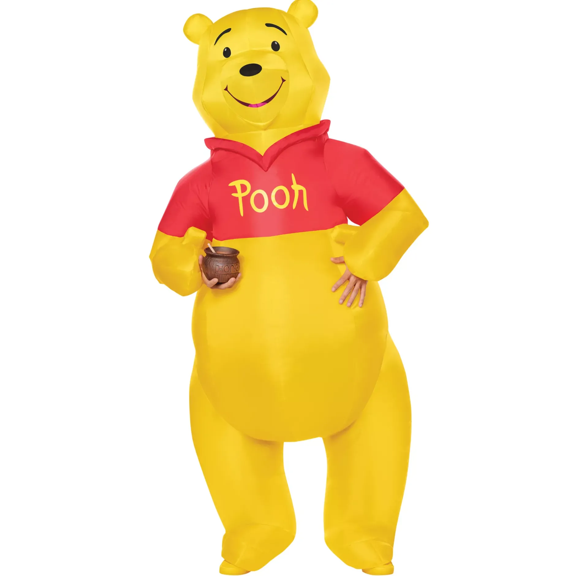 Spirit Halloween Adult Pooh Inflatable Costume - Winnie the Pooh