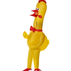 Spirit Halloween Adult Rubber Chicken Inflatable Costume
