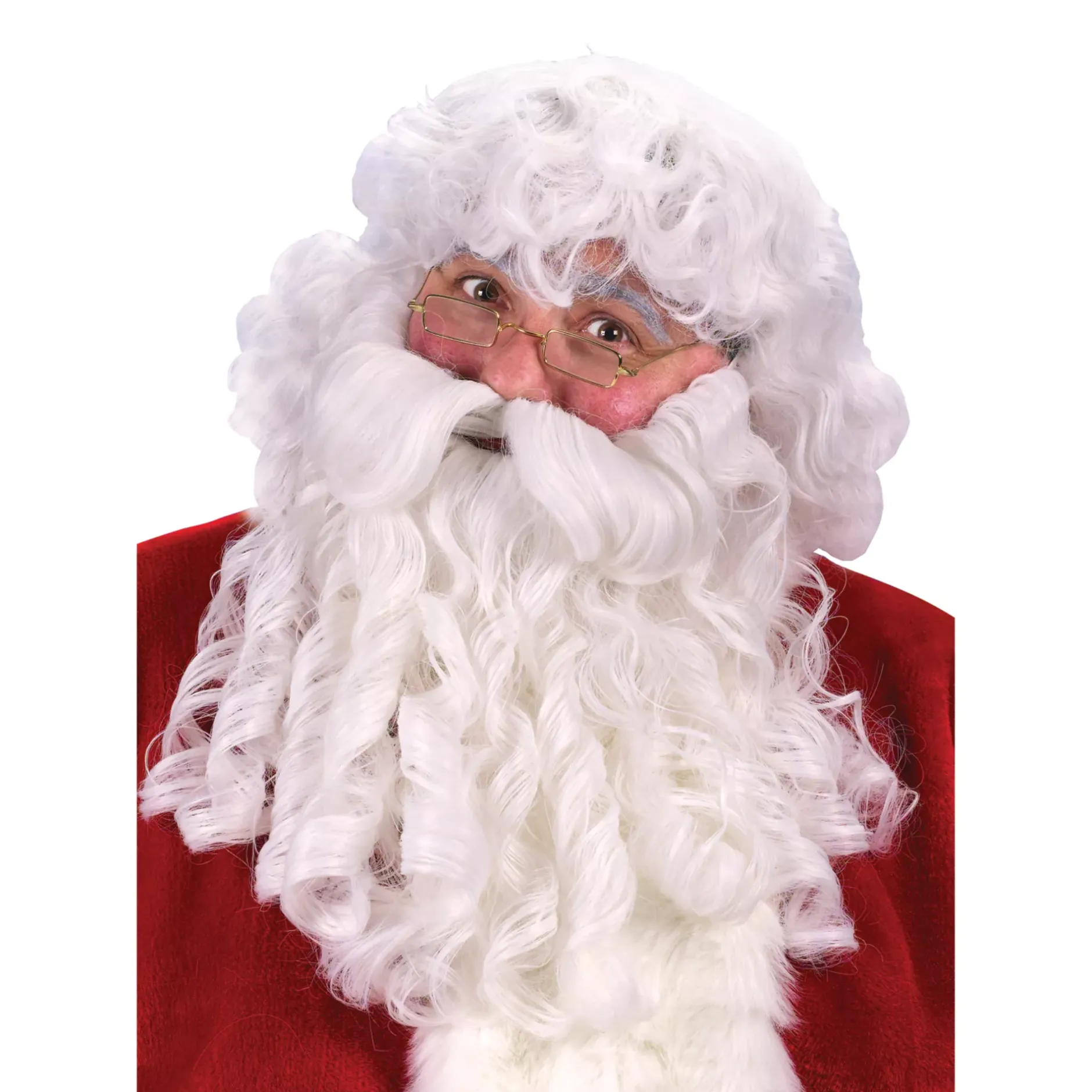 Spirit Halloween Adult Santa Wig and Beard Deluxe