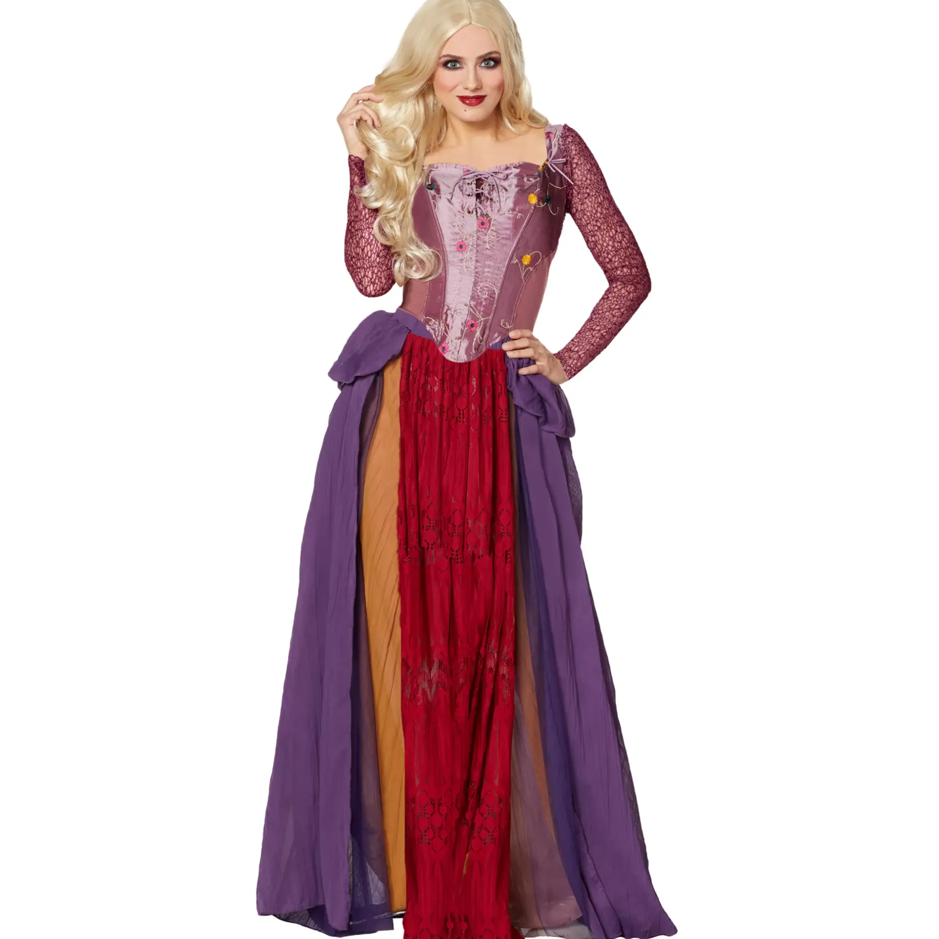 Women Spirit Halloween Adult Sarah Sanderson Plus Size Costume The Signature Collection - Hocus Pocus