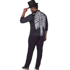 Spirit Halloween Adult Skeleton Plus Size Vest