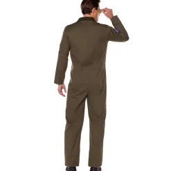 Spirit Halloween Adult Top Gun Jumpsuit Costume