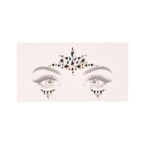 Spirit Halloween Angel Gem Face Decal