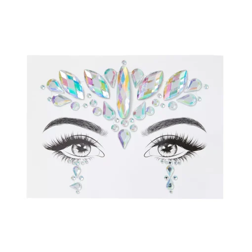 Spirit Halloween Angel Gem Face Decal