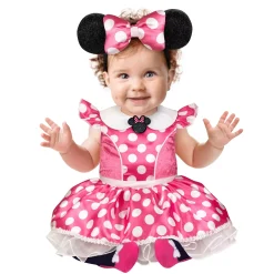 Spirit Halloween Baby Pink Minnie Mouse Costume - Mickey and Friends