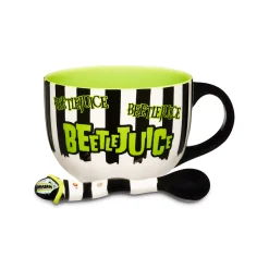 Spirit Halloween Beetlejuice Soup Mug with Spoon - 24 oz.