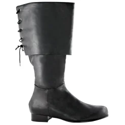 Women Spirit Halloween Black Pirate Boots