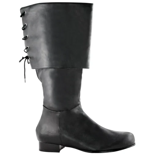 Women Spirit Halloween Black Pirate Boots