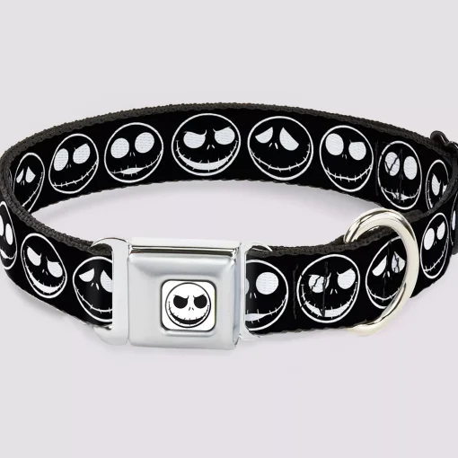 Spirit Halloween Buckle-Down Jack Skellington Dog Collar - The Nightmare Before Christmas