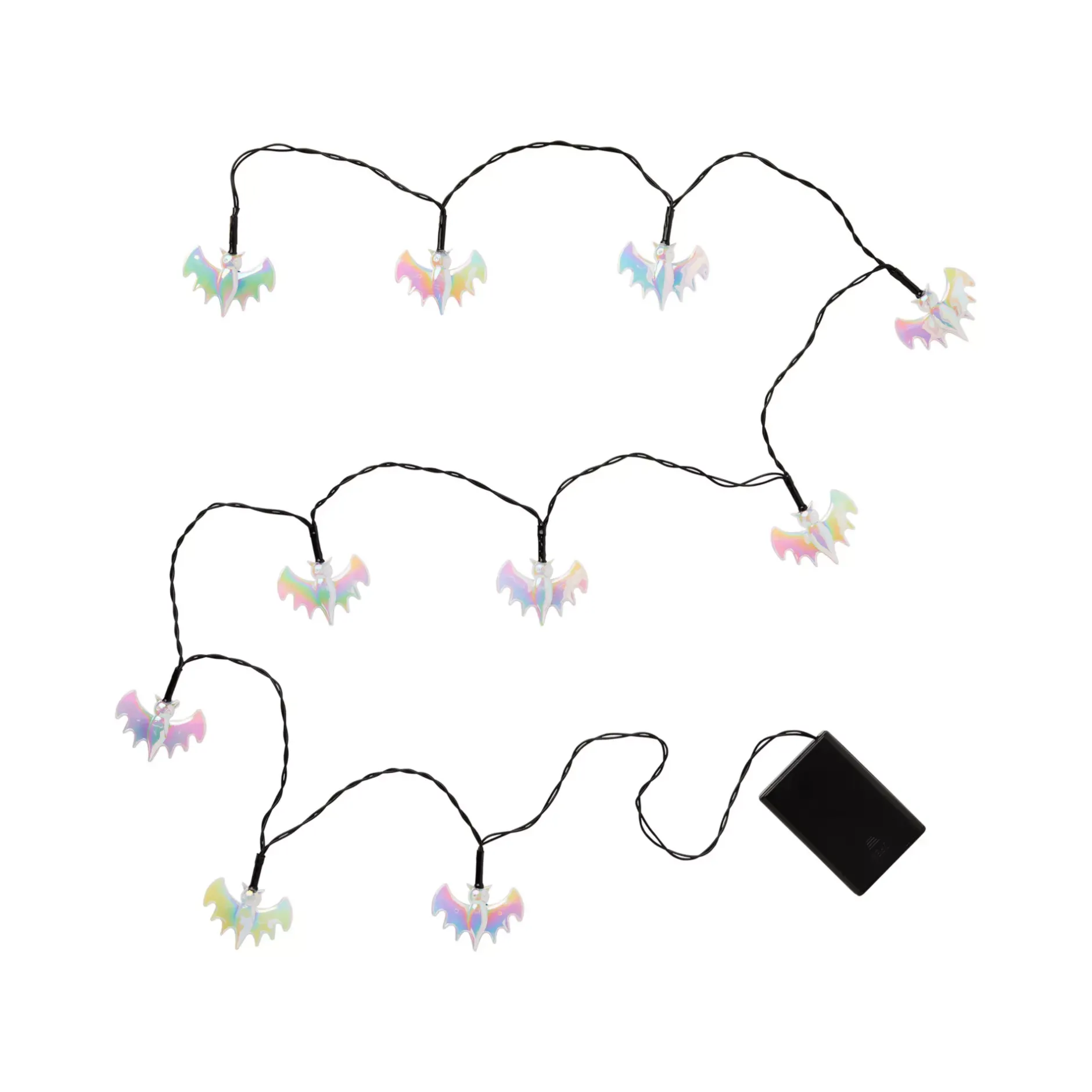 Spirit Halloween Color Change LED Bat Lights - 10 Count