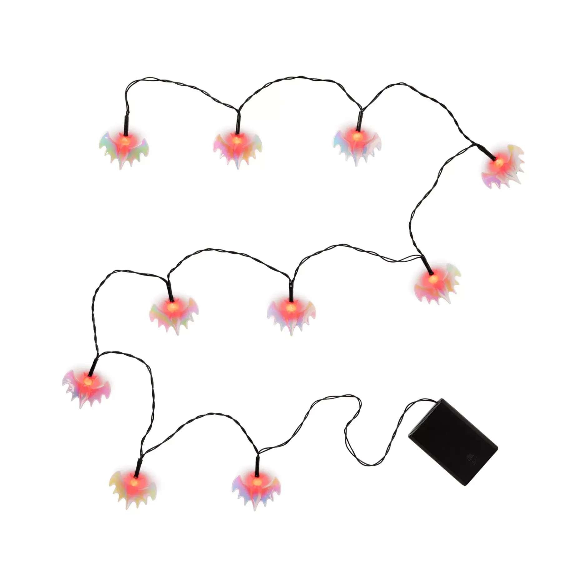 Spirit Halloween Color Change LED Bat Lights - 10 Count