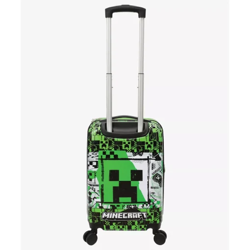 Spirit Halloween Creeper Luggage Case - Minecraft