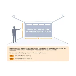 Spirit Halloween Creepy Carney Garage Double Door Cover