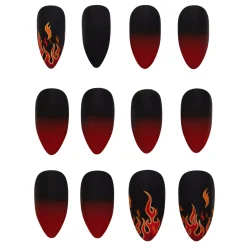 Spirit Halloween Devil Flame Press on Nails