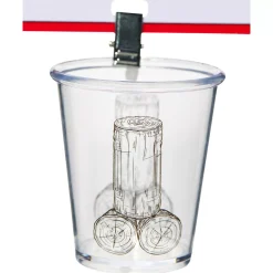 Spirit Halloween Dick’s Shot Glass with Name Badge