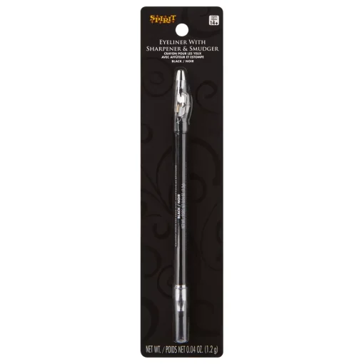 Spirit Halloween Double-Sided Black Eyeliner Pencil with Smudger