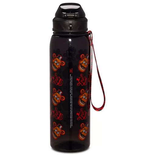 Spirit Halloween Five Nights at Freddy's Water Bottle with Removeable Handle - 32 oz.