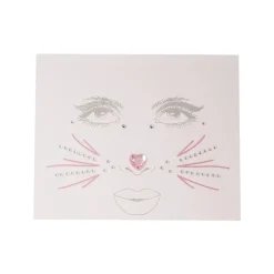 Spirit Halloween Gemstone Bunny Face Decals