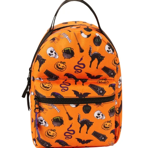 Spirit Halloween Halloween Icons Orange Backpack
