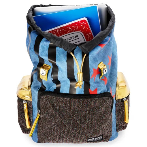 Spirit Halloween Harley Quinn Built-Up Backpack - Birds of Prey