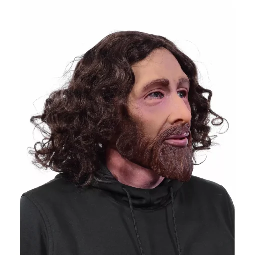 Spirit Halloween Holy Man Full Mask
