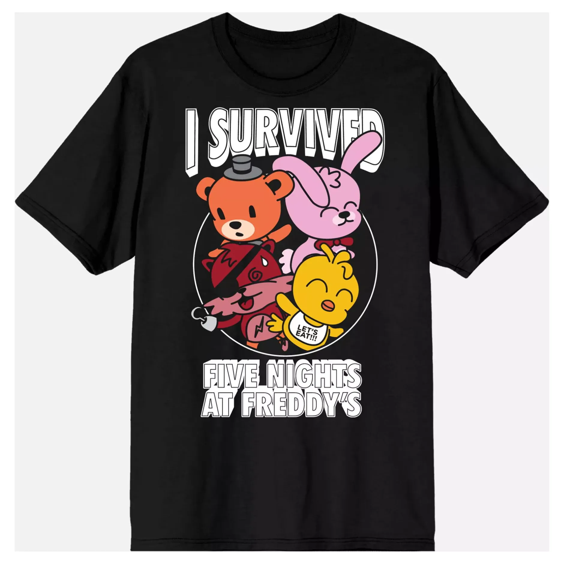 Spirit Halloween I Survived T Shirt - Five Night's at Freddy's