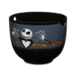 Spirit Halloween Jack Skellington Pumpkin Bowl with Chopsticks - The Nightmare Before Christmas